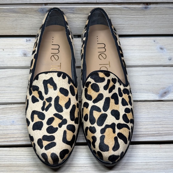 Me Too Cairo Slip-on Cow Fur Leather Loafers Shoes ~ Size 7.5M - Picture 3 of 9
